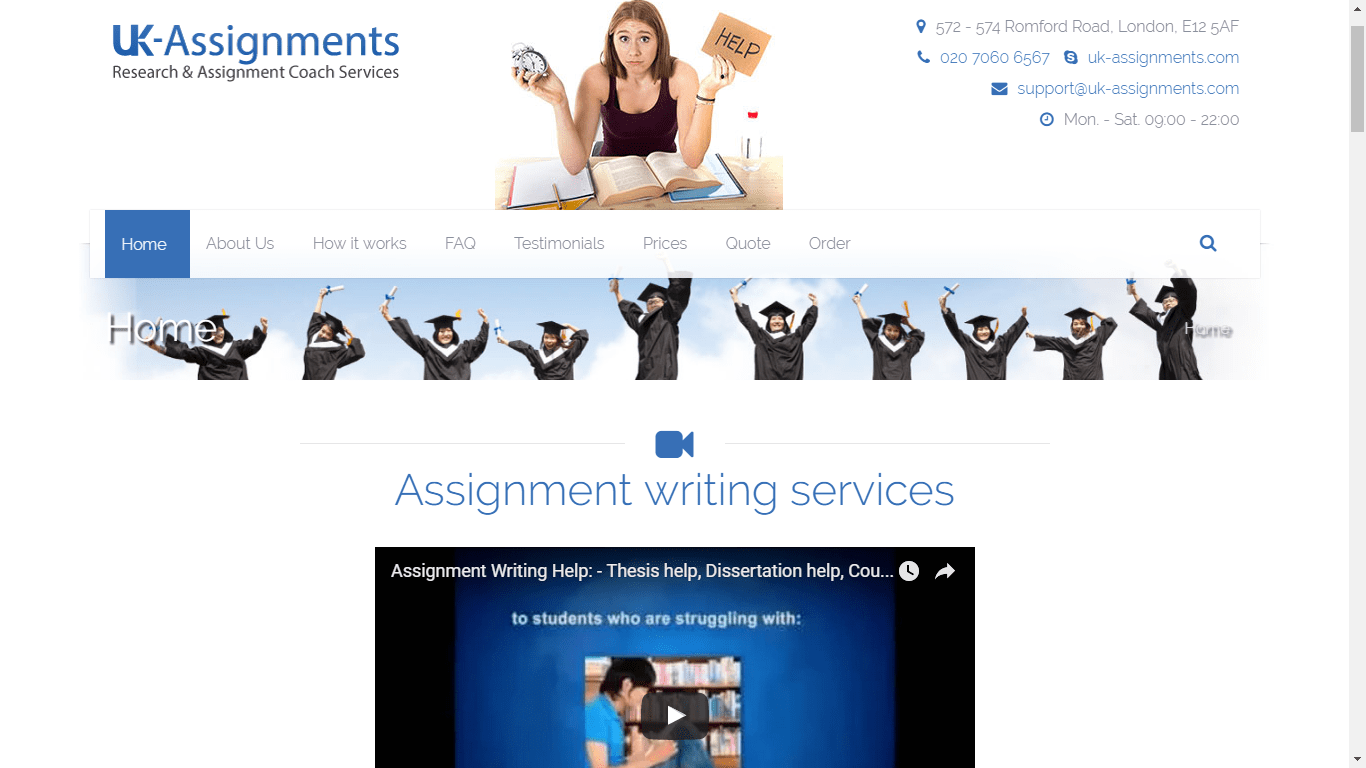 Assignment help review the uk