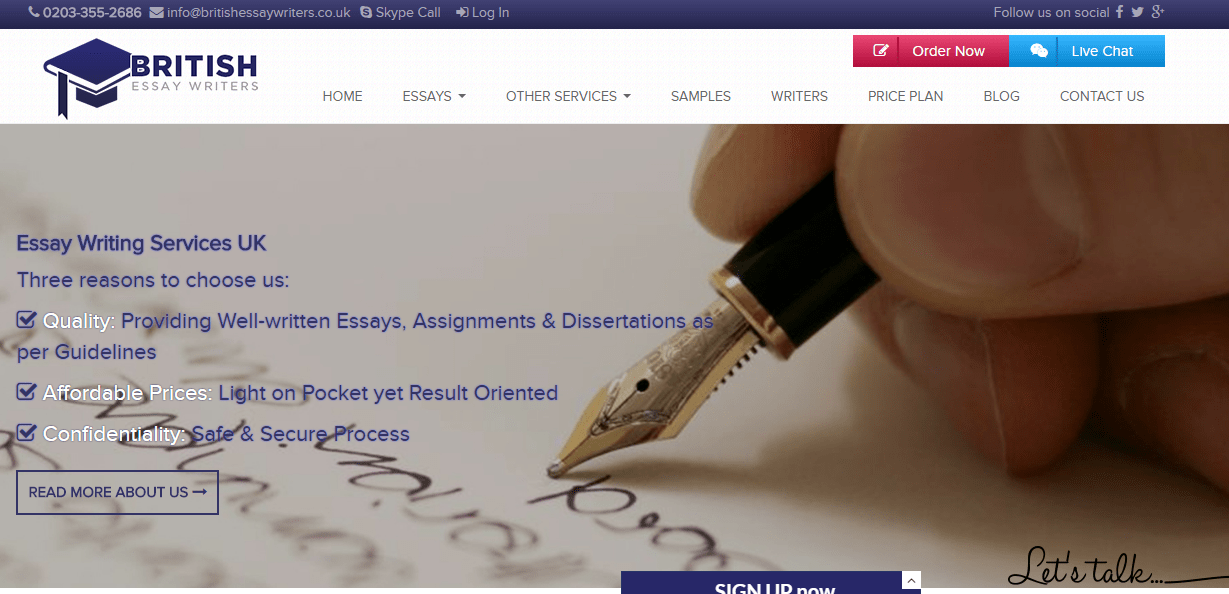 Academic writing companies uk