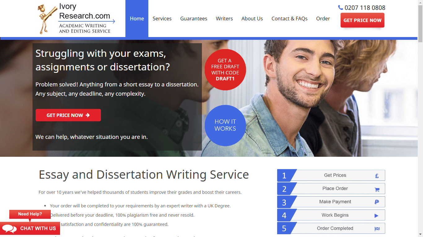 Dissertation writing companies reviews london